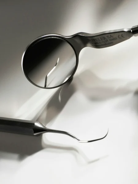 Dental mirror and probe